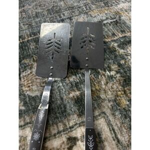 Flint Stainless spatula bundle of 2 designed